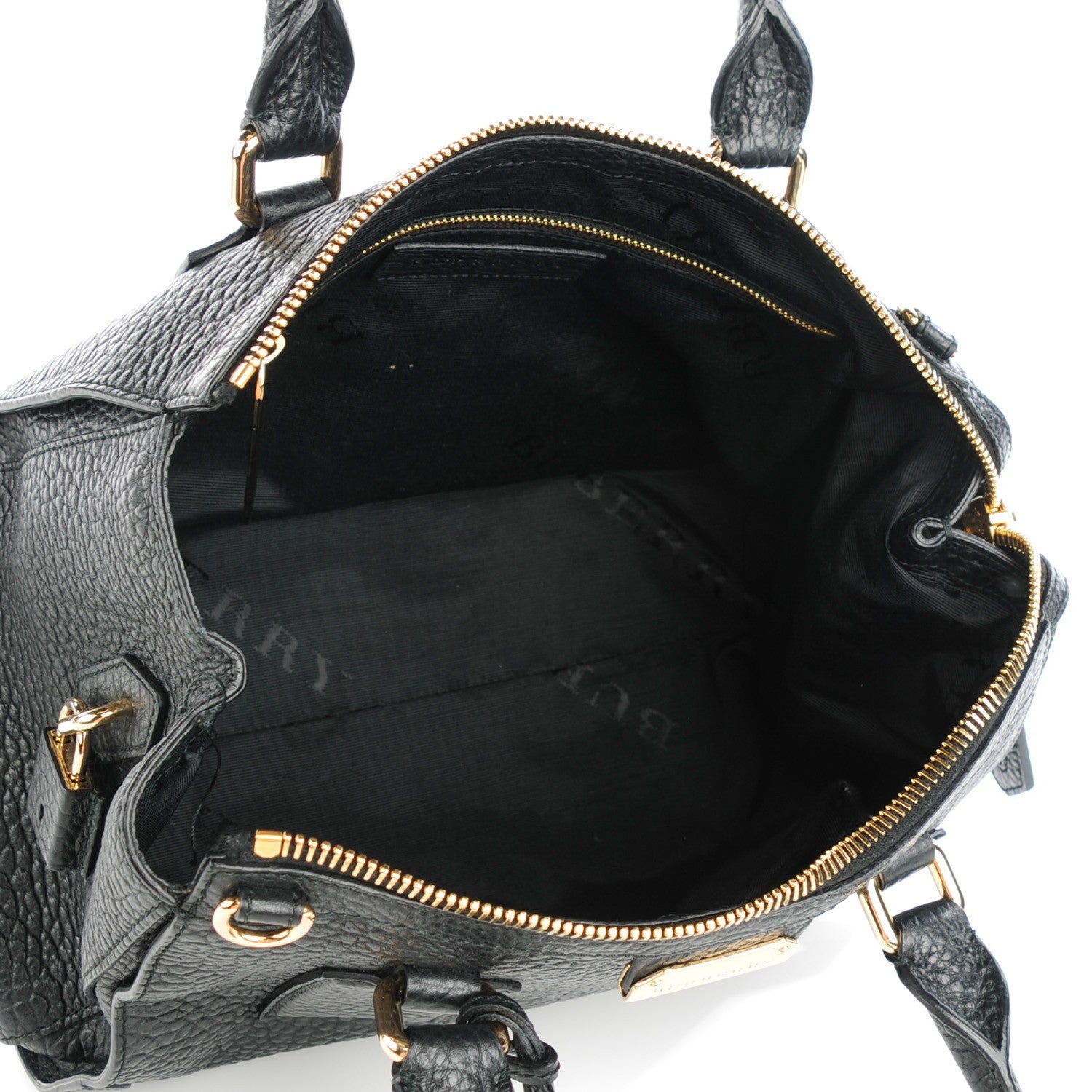 Burberry Heritage Grain Leather Small Gladstone Black 5 of 8