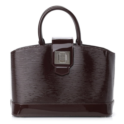Louis Vuitton Electric Epi Mirabeau GM Prune 1 of 9