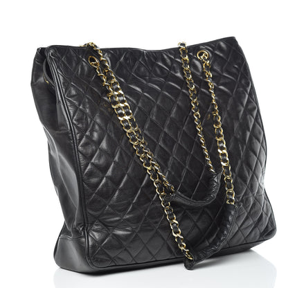 Chanel Lambskin Quilted Shoulder Bag Black 3 of 16