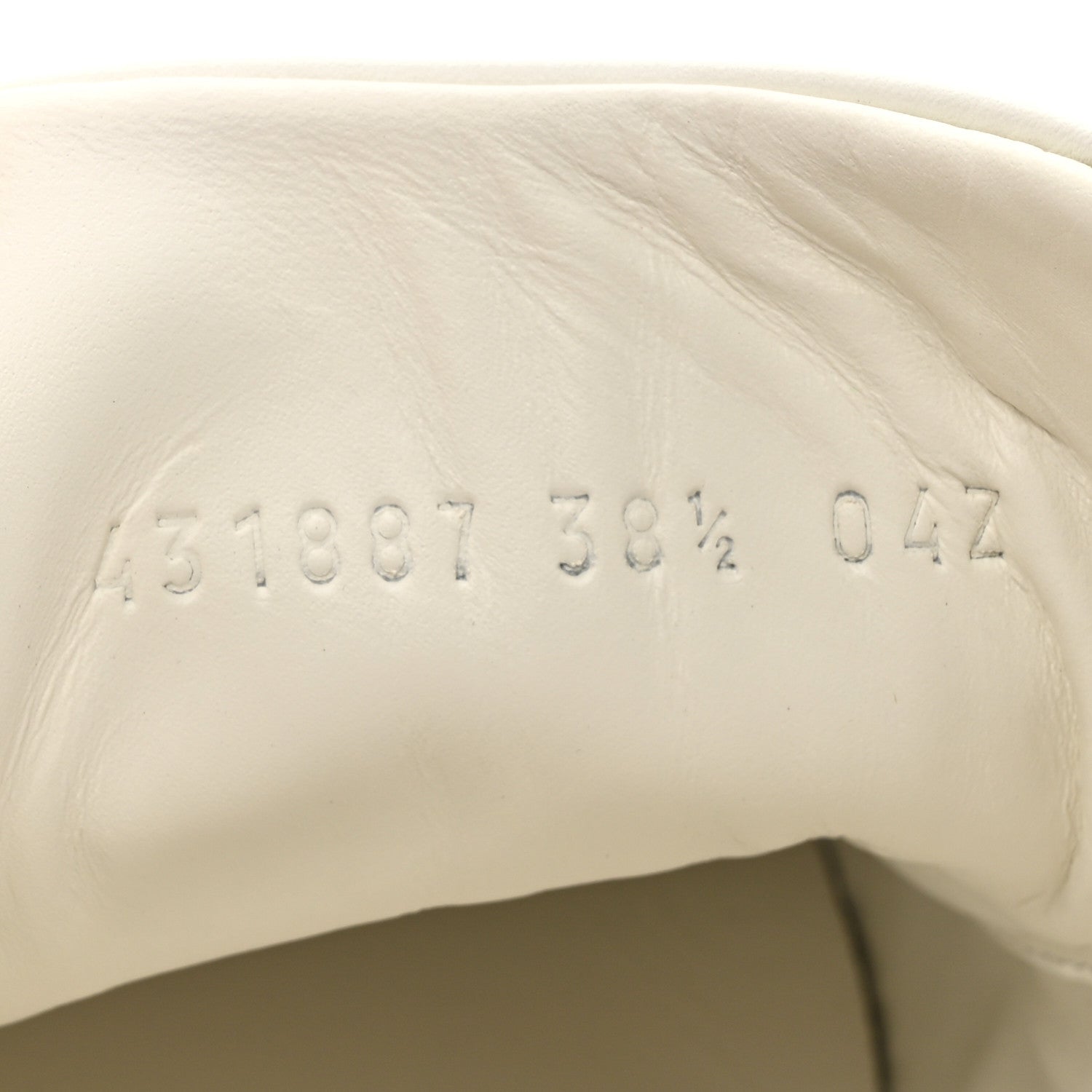 Gucci Calfskin Web Pearl Studded Womens Ace Sneakers 38.5 White 9 of 10