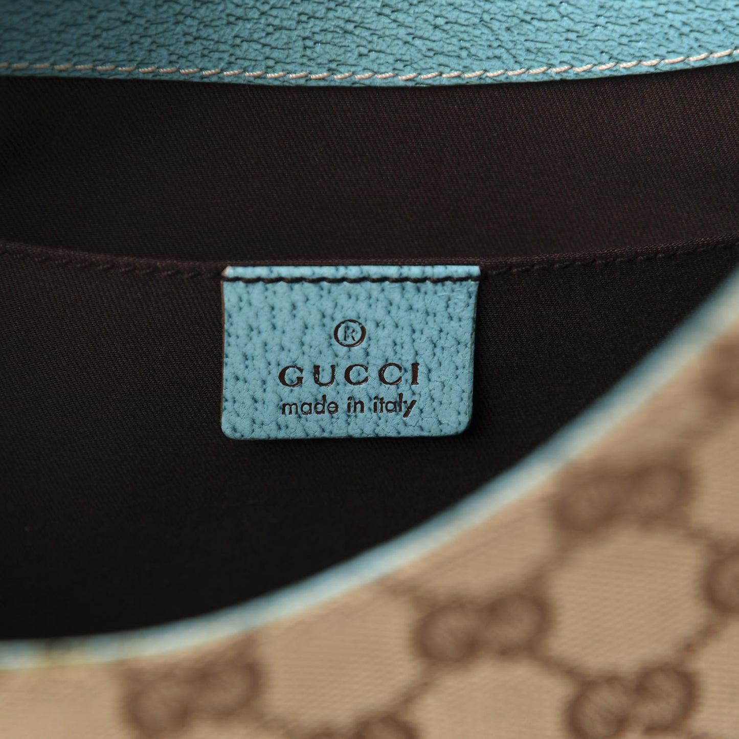 Monogram Jackie O Hobo Turquoise
