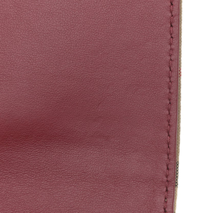 Burberry Calfskin Vintage Check Hayes Crossbody Parade Red 11 of 11