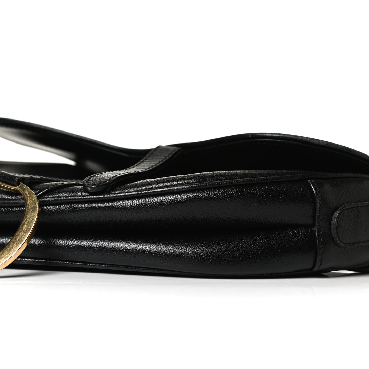 Calfskin Saddle Bag Black
