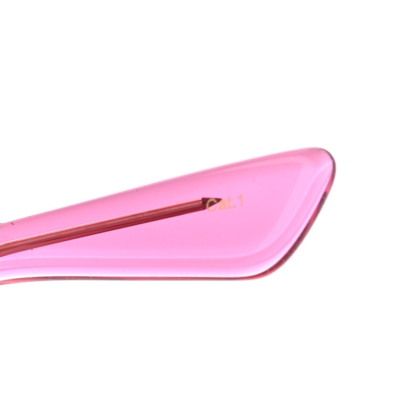 Gucci Acetate Crystal Heart GG0116S Sunglasses Fuchsia 7 of 9