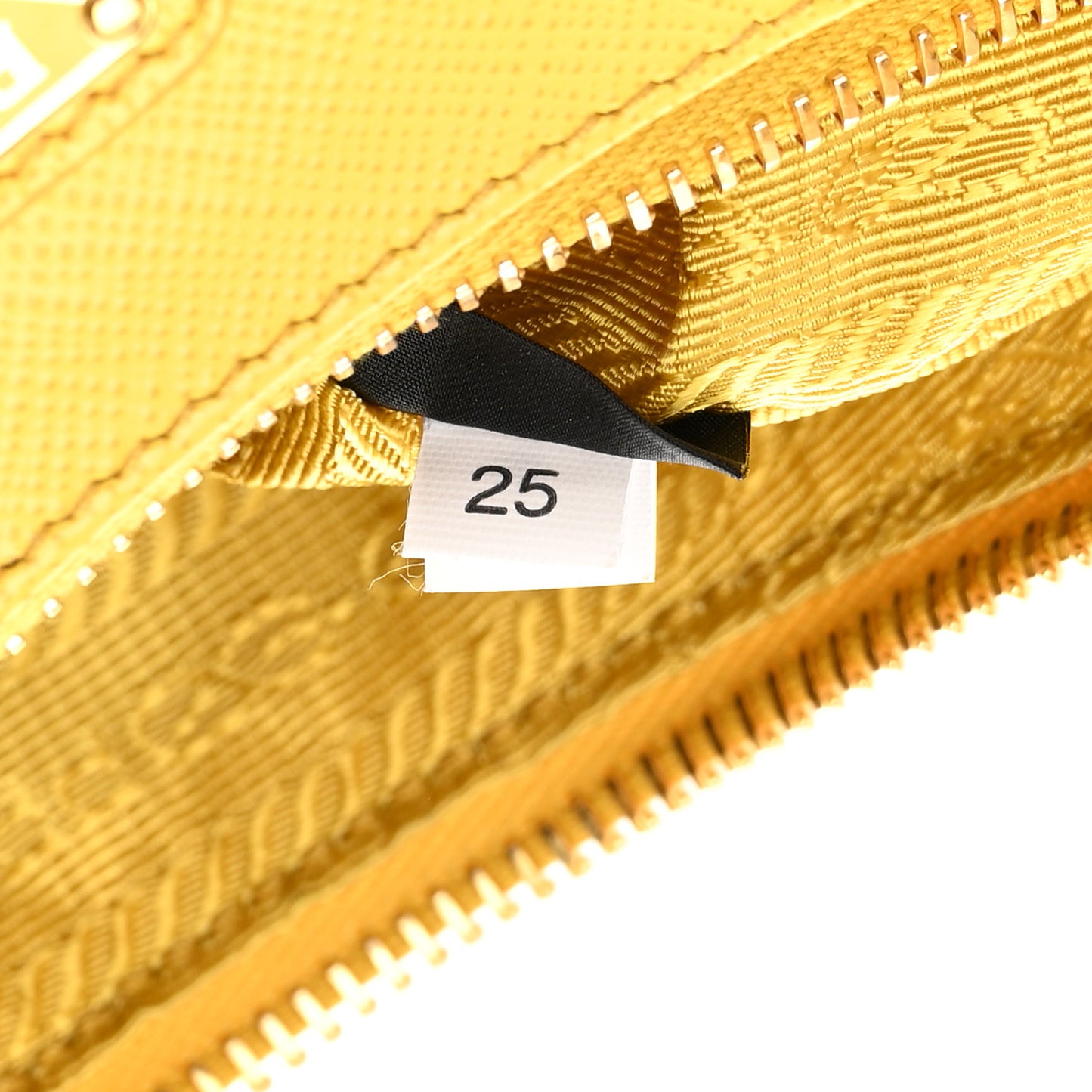 Saffiano Lux Re-Edition Mini Shoulder Bag Soleil