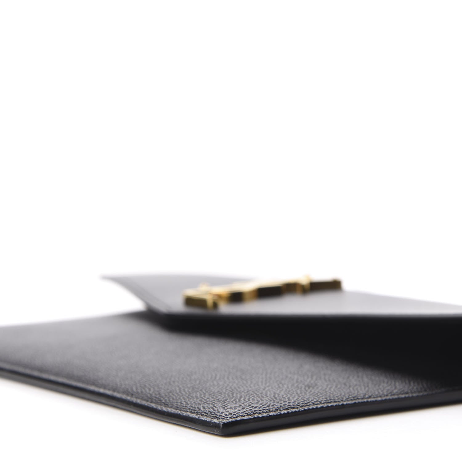 Saint Laurent Grain De Poudre Uptown Pouch Black 7 of 10