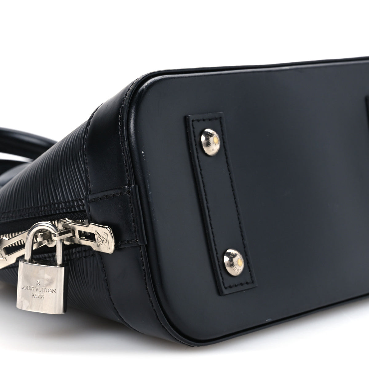 Louis Vuitton Epi Alma BB Black 10 of 11