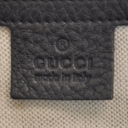 Gucci Leather Vintage Web Boston Black 7 of 8