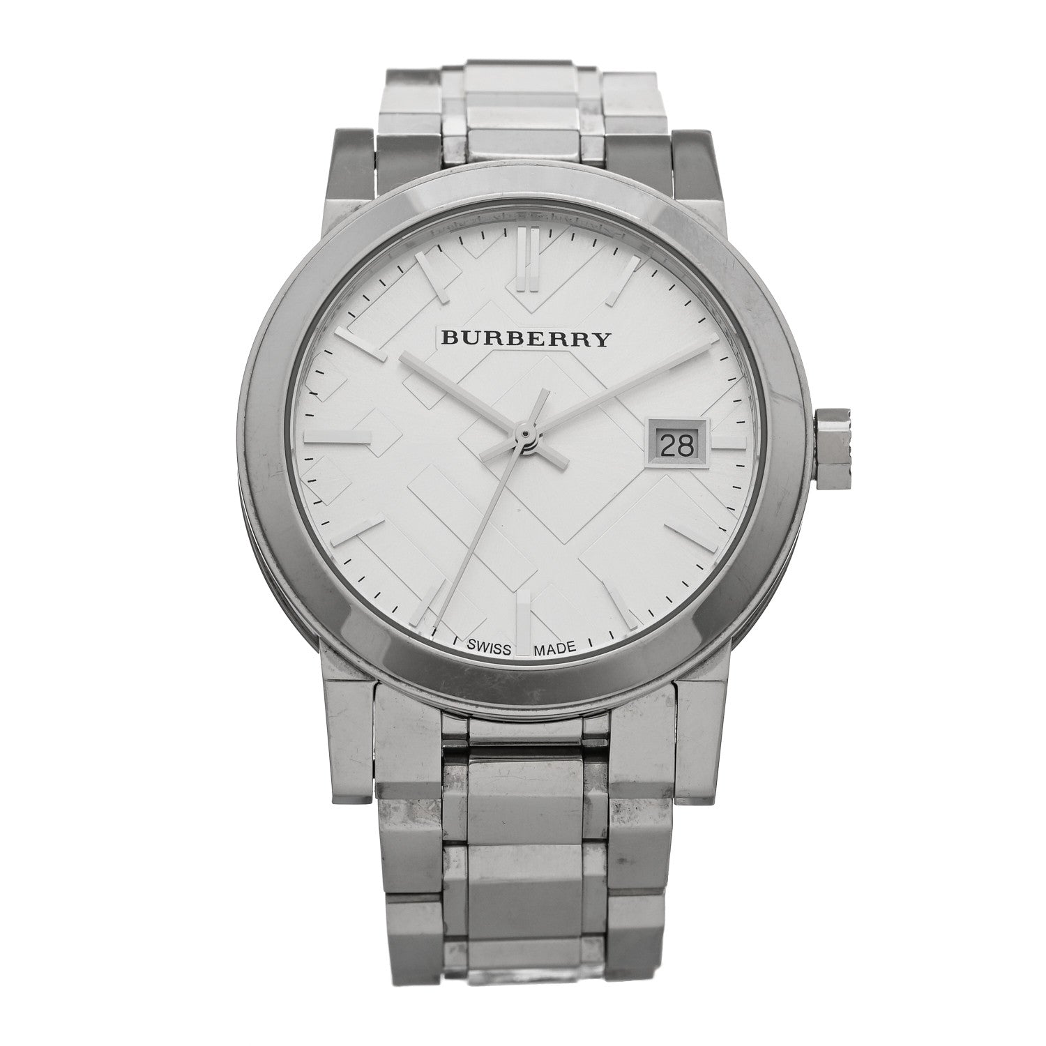 Burberry Stainless Steel 34mm The City Quartz Watch BU9100 1 of 4