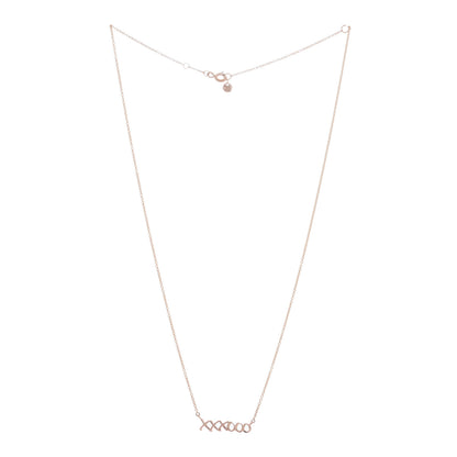 Tiffany 18K Rose Gold Paloma's Graffiti Love and Kisses Pendant Necklace 3 of 4