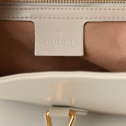 Gucci Boarded Dyana Lux Calfskin Small Jackie 1961 Hobo Mystic White 7 of 13