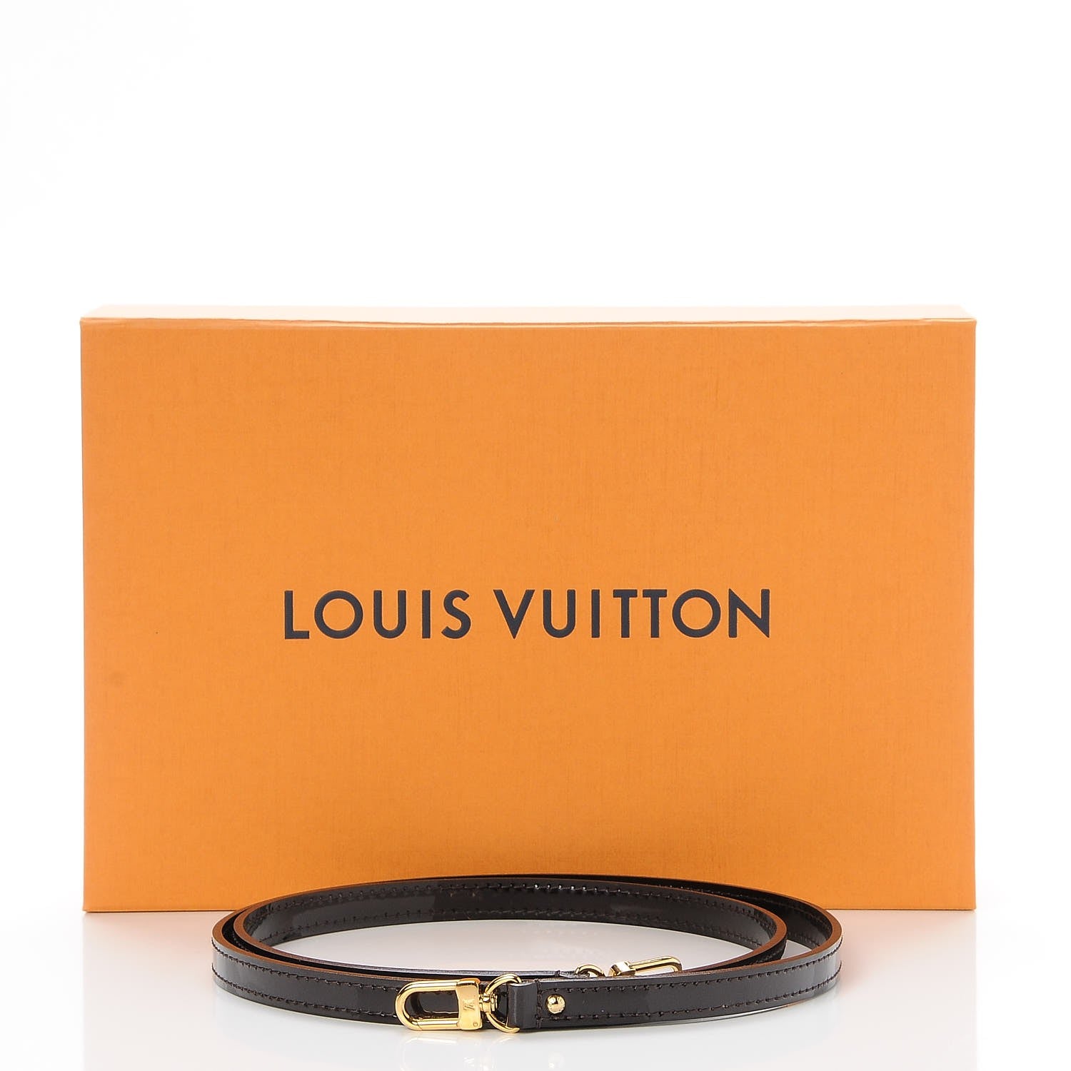 Louis Vuitton Patent Shoulder Strap 12mm Amarante 4 of 4