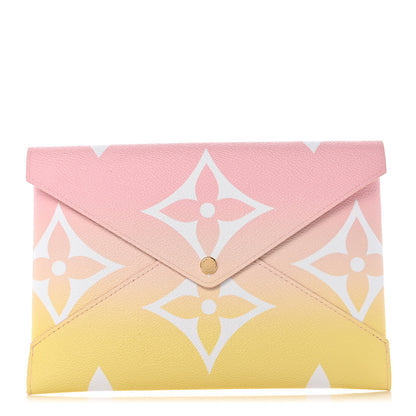 Louis Vuitton Monogram Giant By The Pool Large Kirigami Pochette Pink 1 of 5