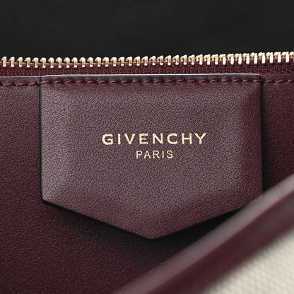 Givenchy Canvas Medium Bond Shopper Tote Aubergine 6 of 10