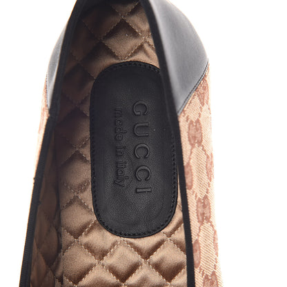 Gucci X MLB GG Monogram LA Dodgers Embroidered Mens Loafers 9 Beige Ruggine Black 5 of 8