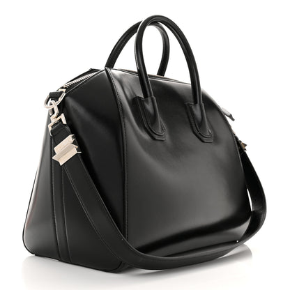 Givenchy Shiny Lord Calfskin Medium Antigona Black 3 of 10