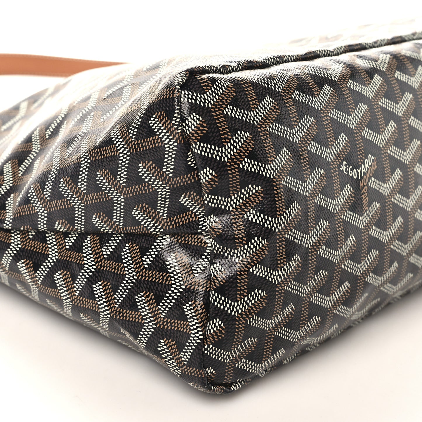 Goyardine Boheme Hobo Black Gold