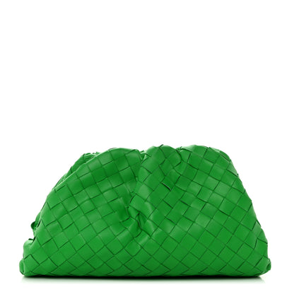Bottega Veneta Nappa Maxi Intrecciato Teen Pouch Parakeet 1 of 8