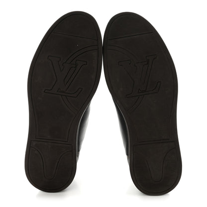 Louis Vuitton Calfskin Monogram Line-Up Sneaker Boot 6 Black 6 of 9