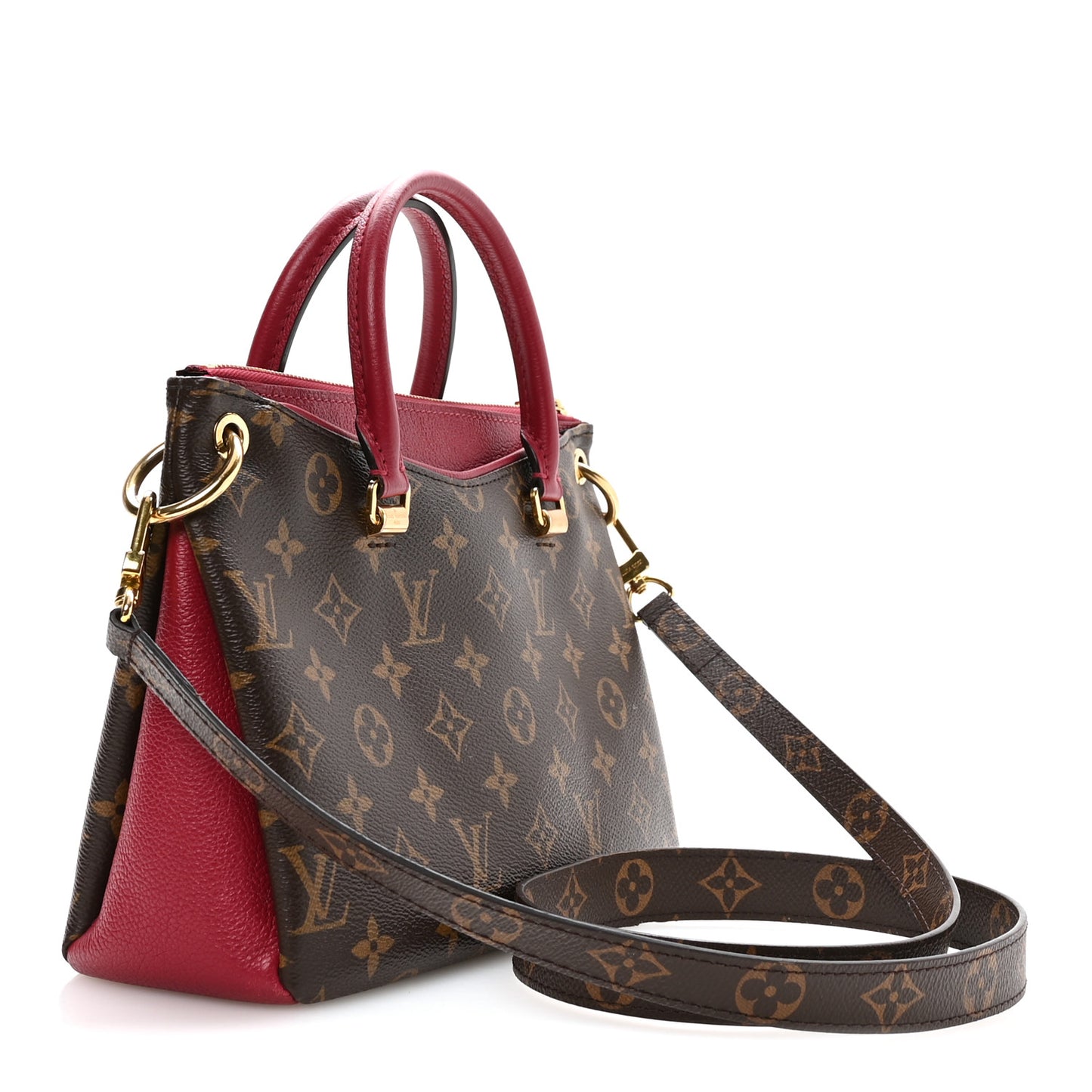 Monogram Pallas Full BB Lie De Vin