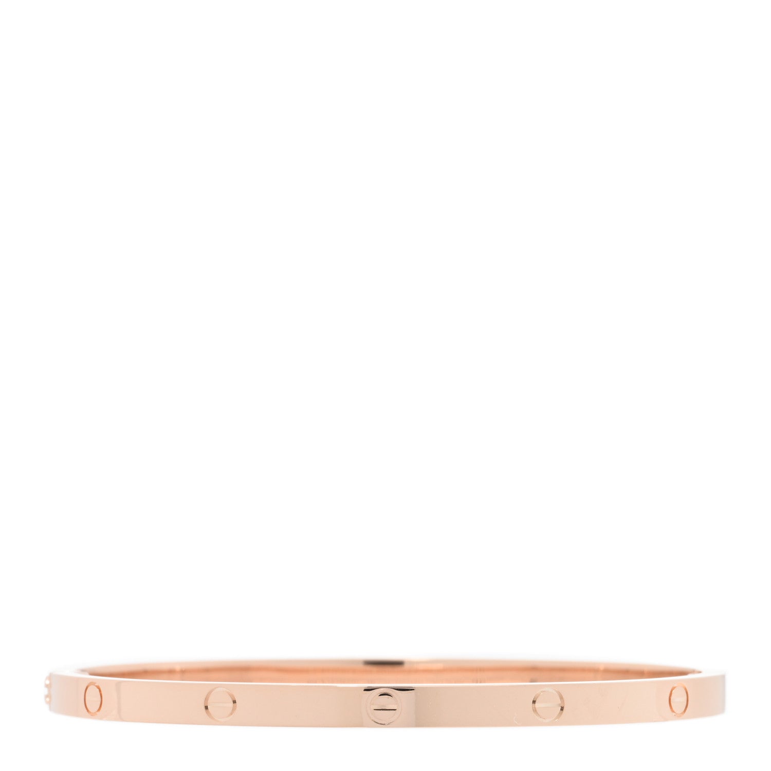 Cartier 18K Pink Gold Small LOVE Bracelet 16 2 of 5