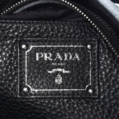 Prada Vitello Daino Hobo Black 6 of 7
