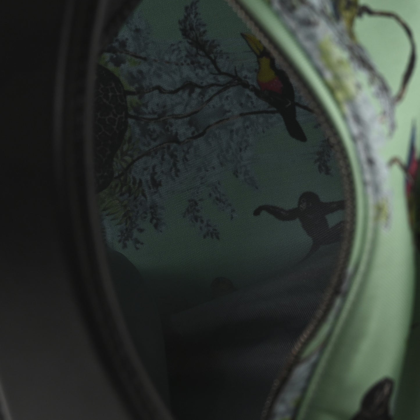 Silk Balusoie Bag Menthe Black