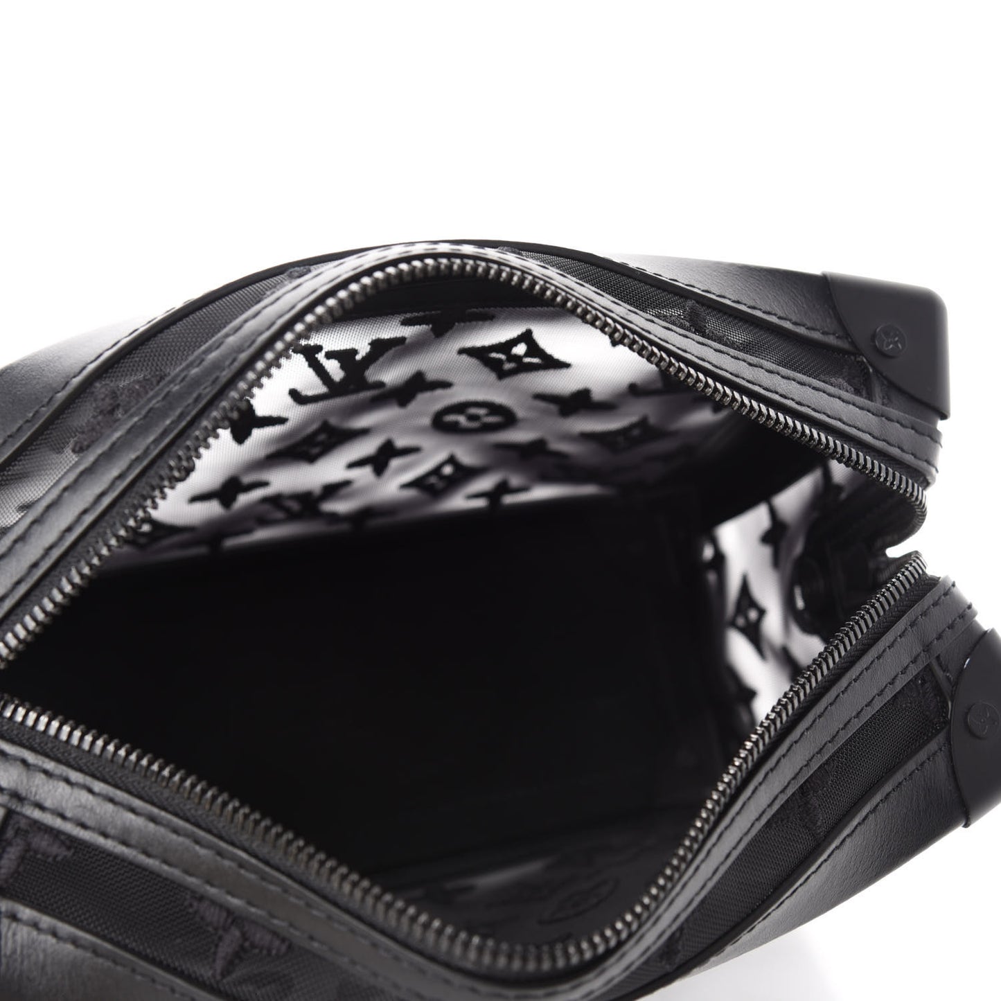 Monogram See Through Soft Trunk Black