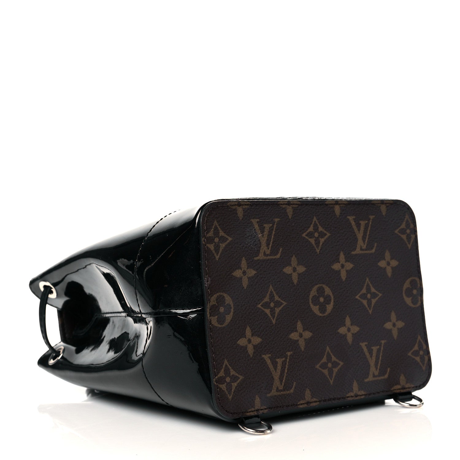 Louis Vuitton Patent Monogram Hot Springs Backpack Black 3 of 8