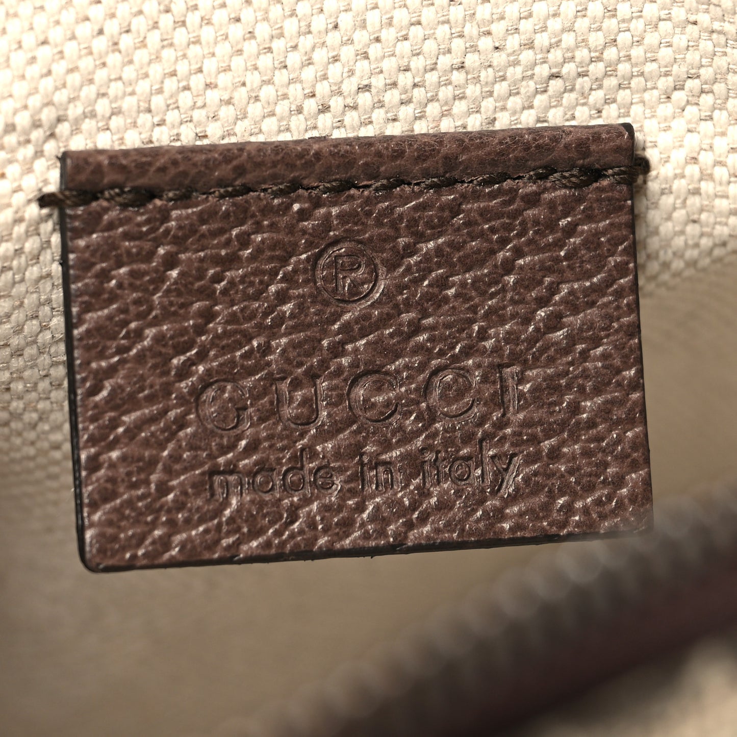 GG Supreme Monogram Mini Neo Vintage Double Zip Messenger Bag Beige New Acero Crop