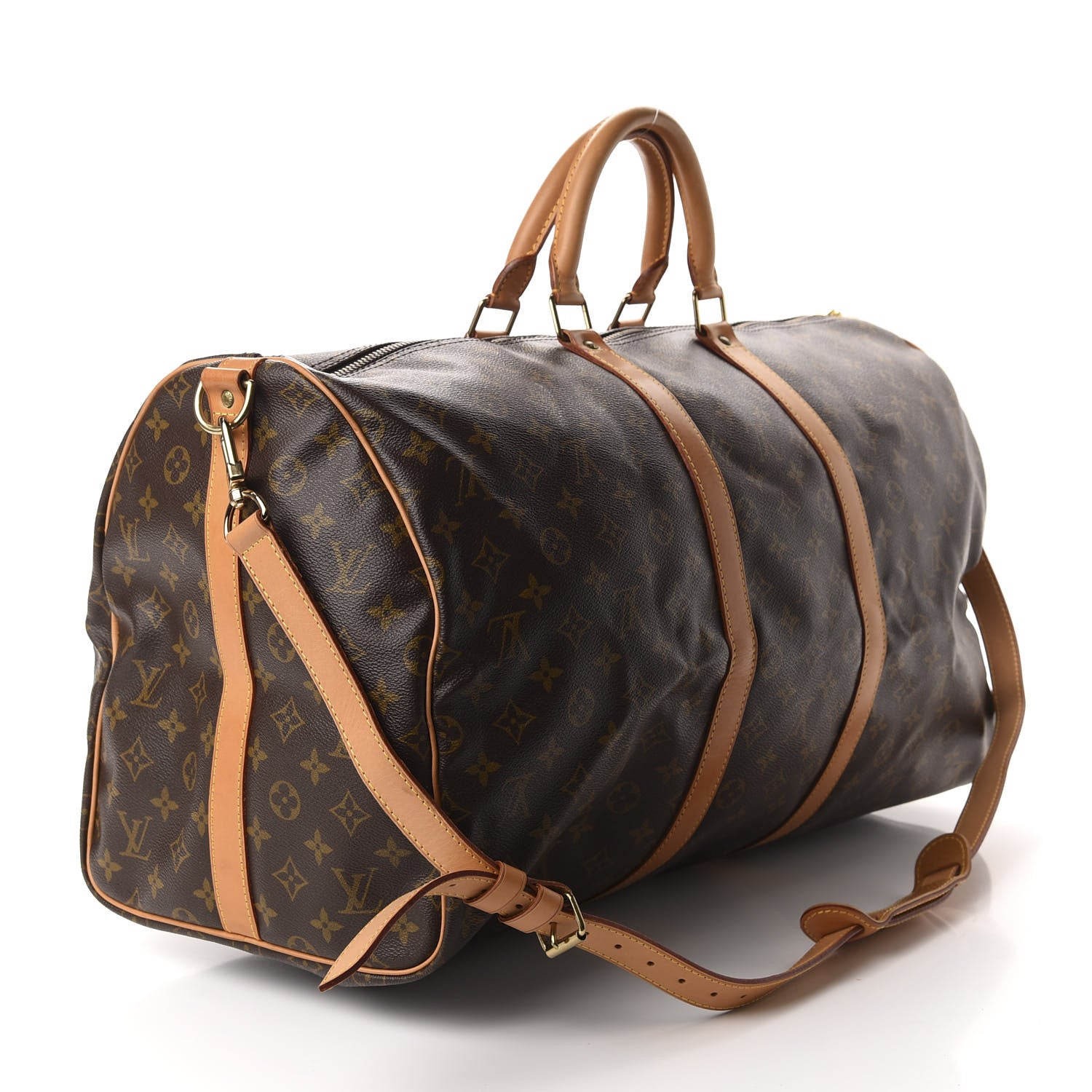 Louis Vuitton Monogram Keepall Bandouliere 55 2 of 9