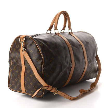 Louis Vuitton Monogram Keepall Bandouliere 55 2 of 9