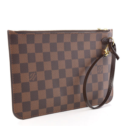 Louis Vuitton Damier Ebene Neverfull MM GM Pochette 2 of 9