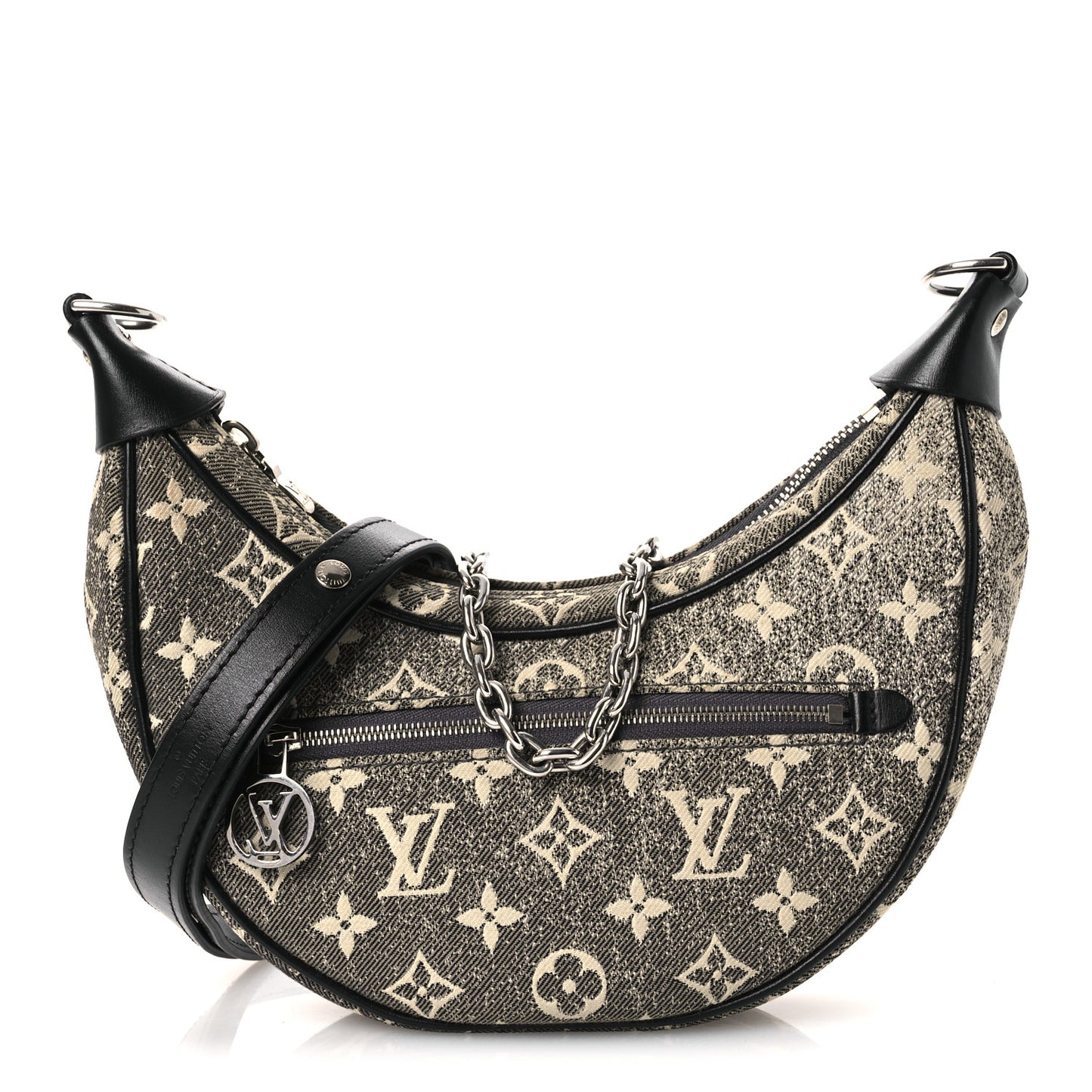 Monogram Jacquard Denim Loop Black
