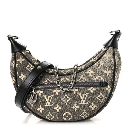 Louis Vuitton Monogram Jacquard Denim Loop Black 1 of 11
