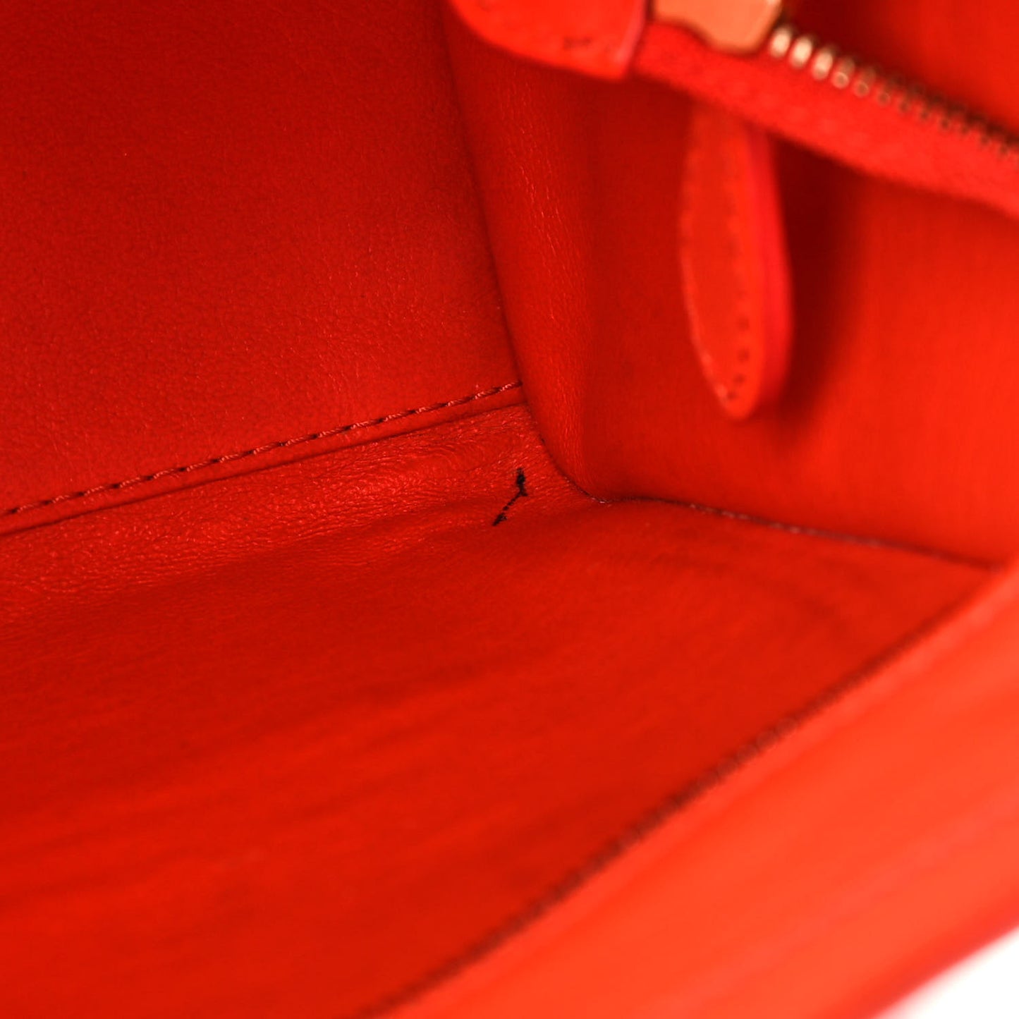 Smooth Calfskin Nano Luggage Fluo Orange