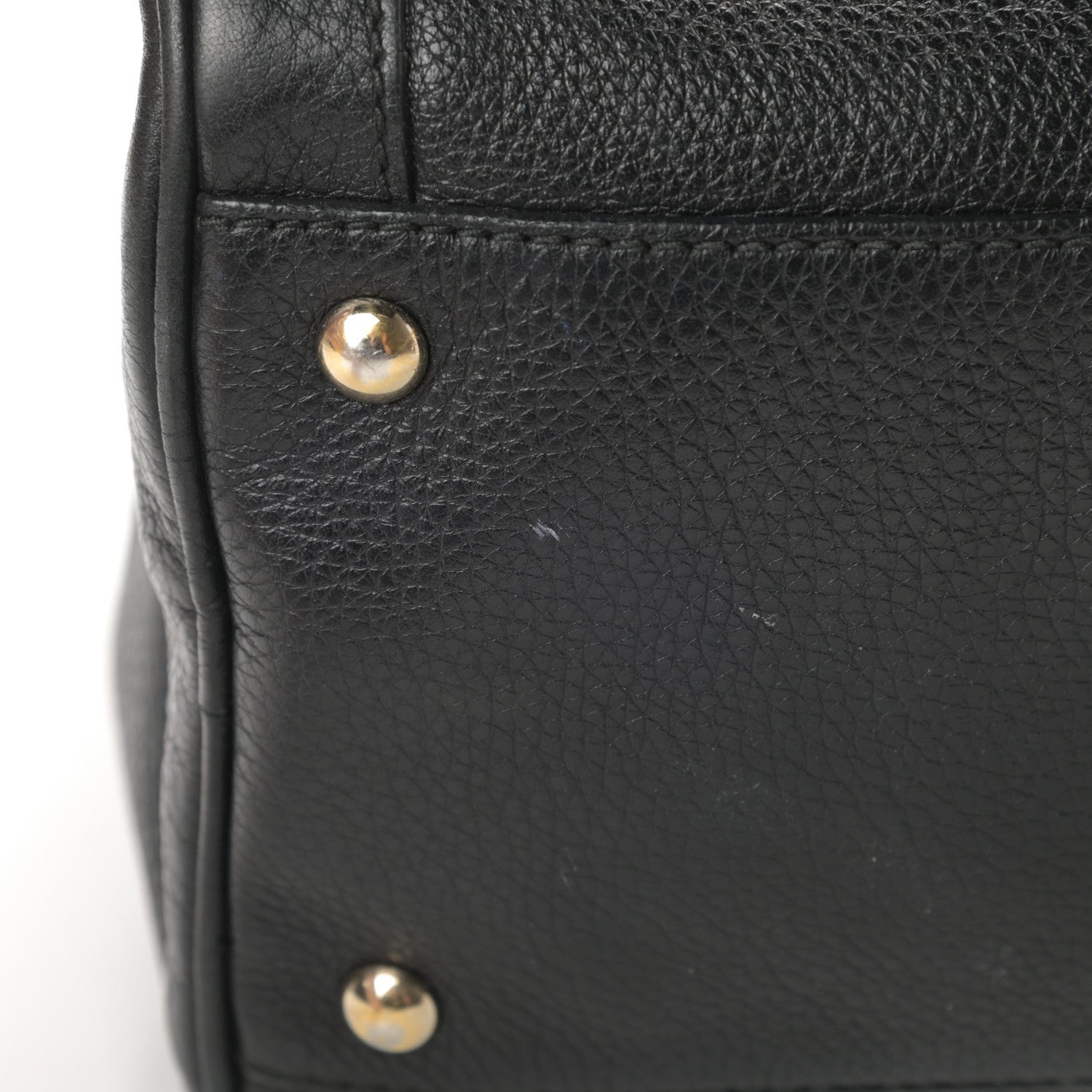Gucci Pebbled Calfskin Medium Soho Boston Black 15 of 17