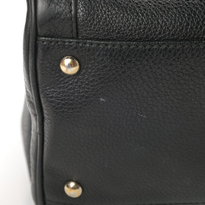 Gucci Pebbled Calfskin Medium Soho Boston Black 15 of 17