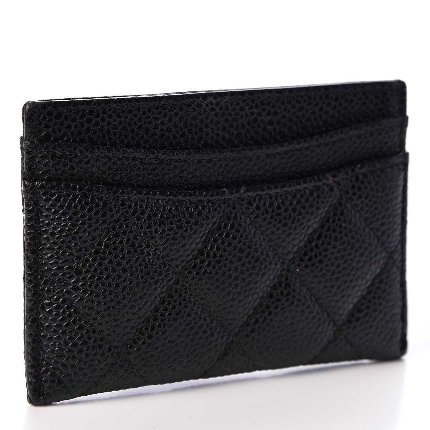 Chanel Caviar Quilted Card Holder Black 2 of 9