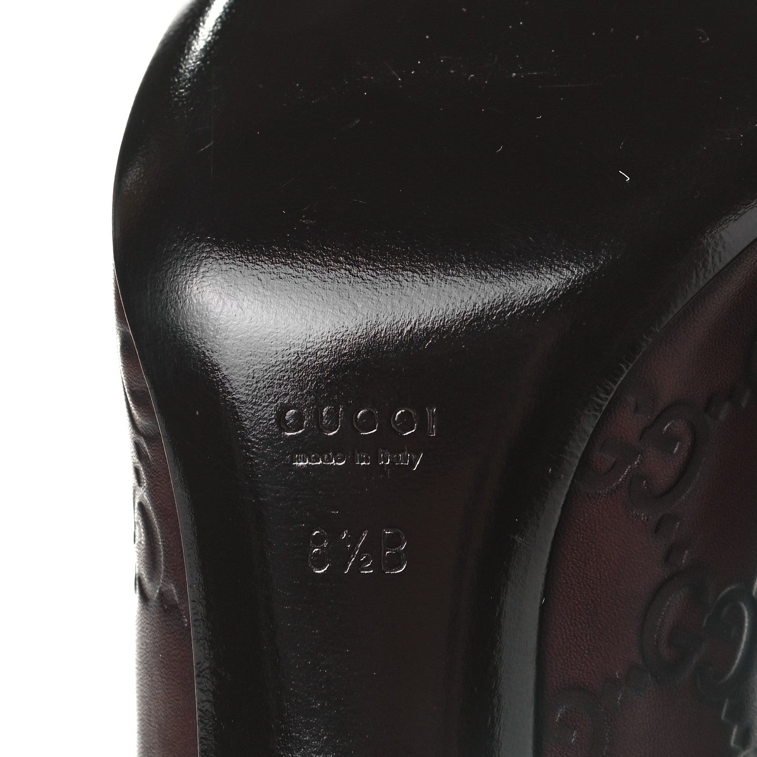 Gucci Guccissima Pumps 8.5 Brown 6 of 8