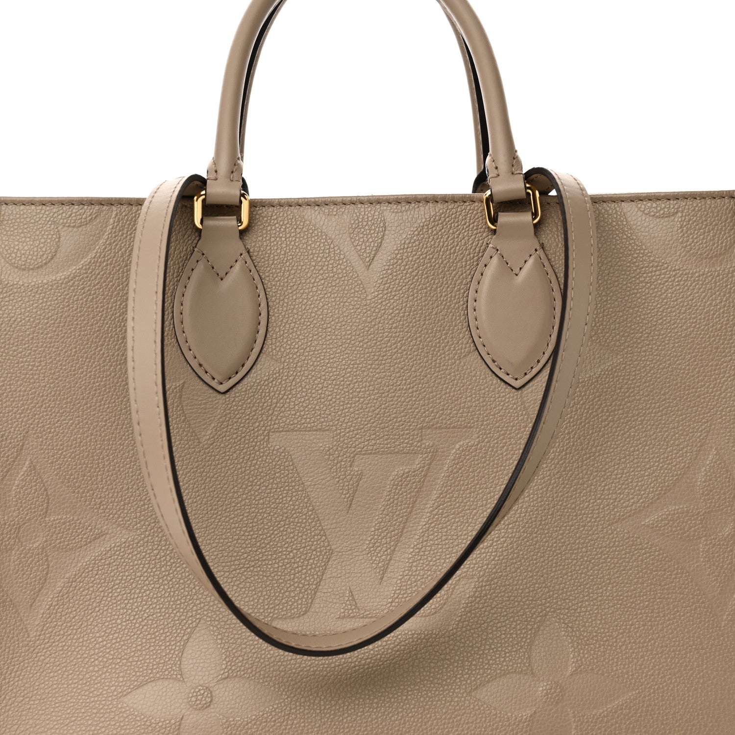Louis Vuitton Empreinte Monogram Giant Onthego MM Tourterelle 7 of 9