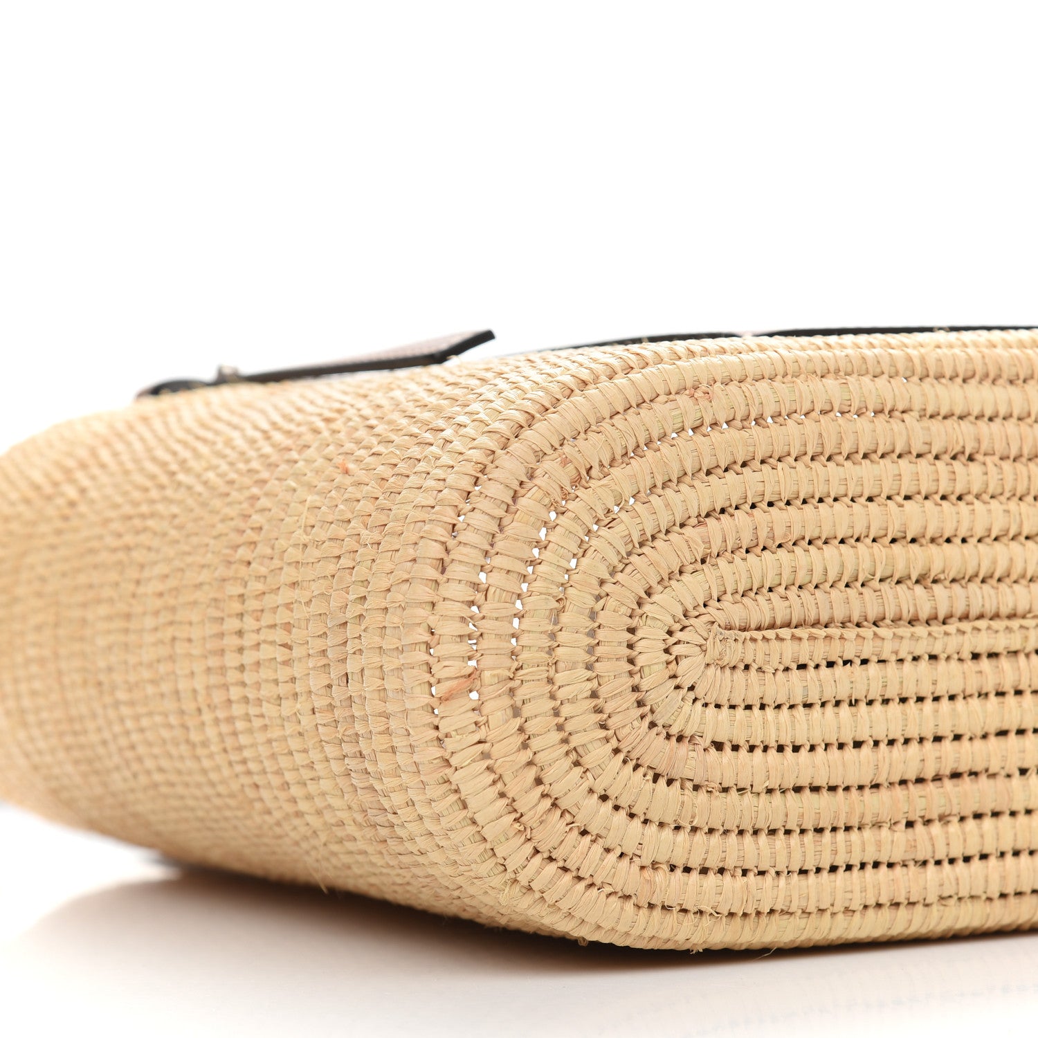 Loewe Raffia Small Square Basket Tote Bag Natural Tan 7 of 8