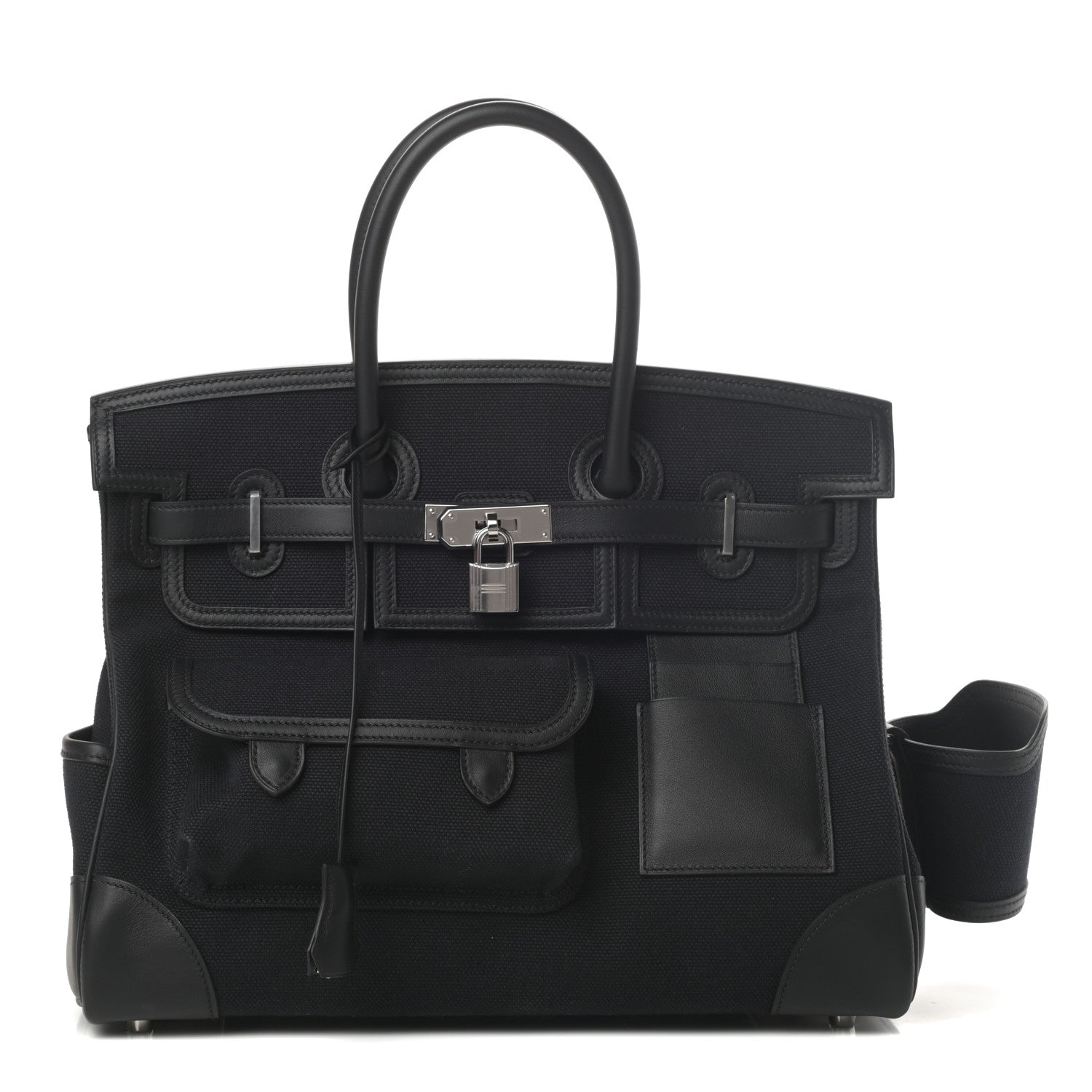 Hermes Goeland Toile Swift Cargo Birkin 35 Black 1 of 10