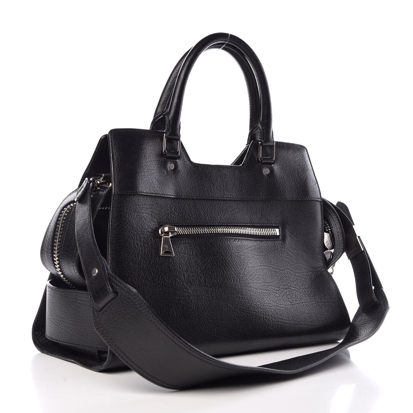 Vacchetta Calfskin Small PS13 Satchel Black