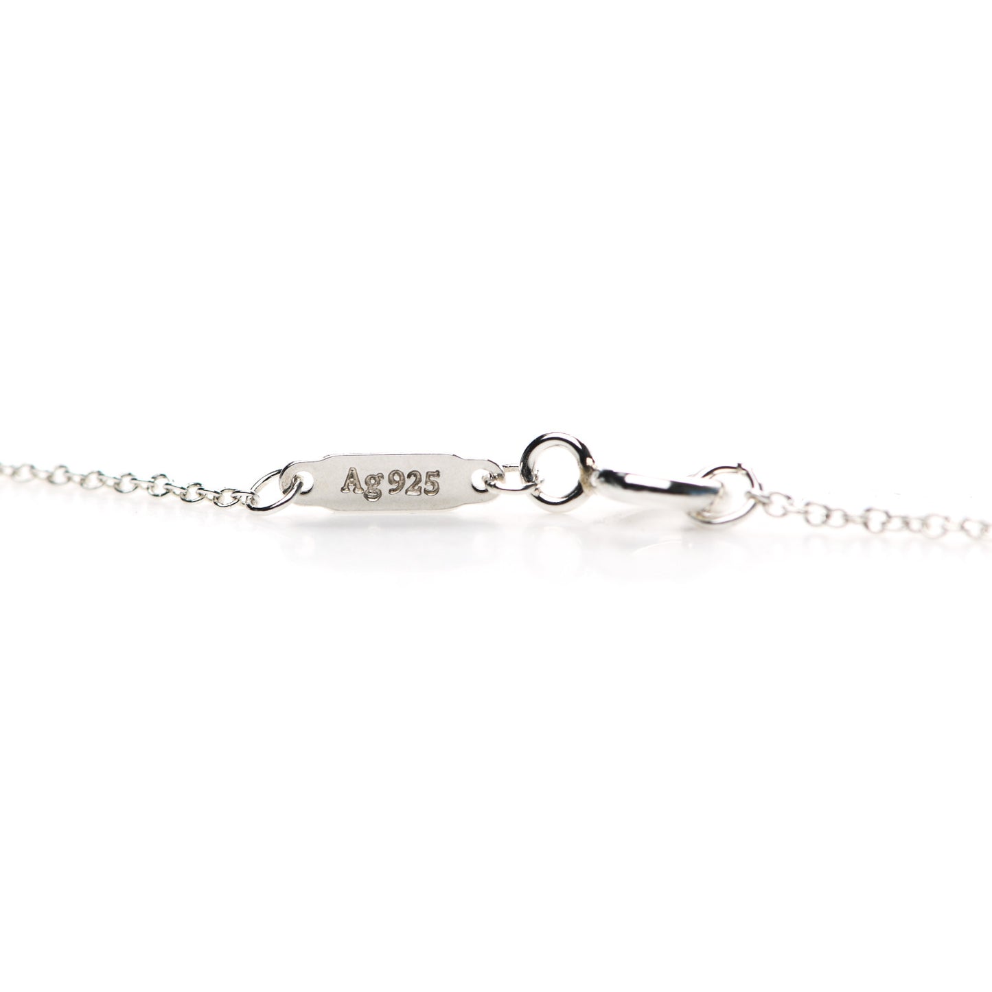 Sterling Silver Mini Infinity Pendant Necklace