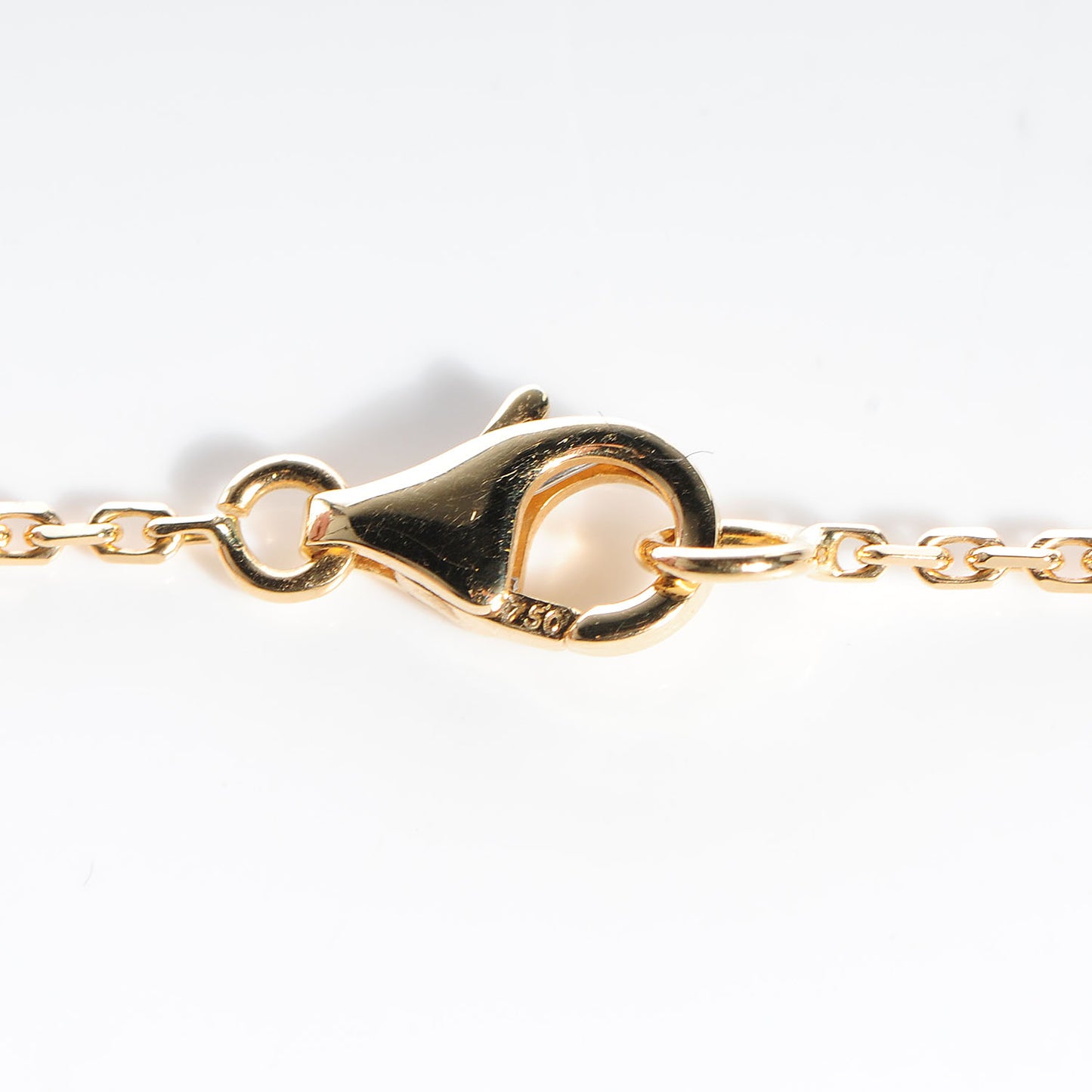 18K Yellow Gold Vintage Alhambra Pendant Necklace