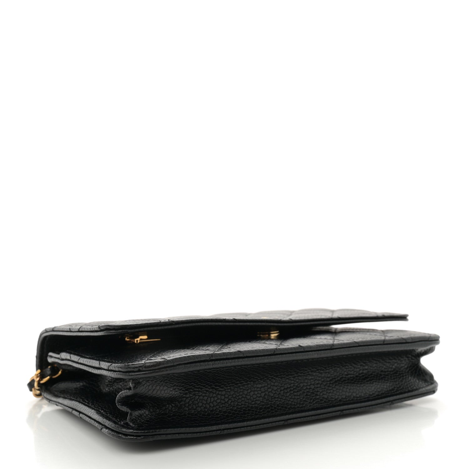 Chanel Caviar Quilted Wallet on Chain WOC Black 4 of 10