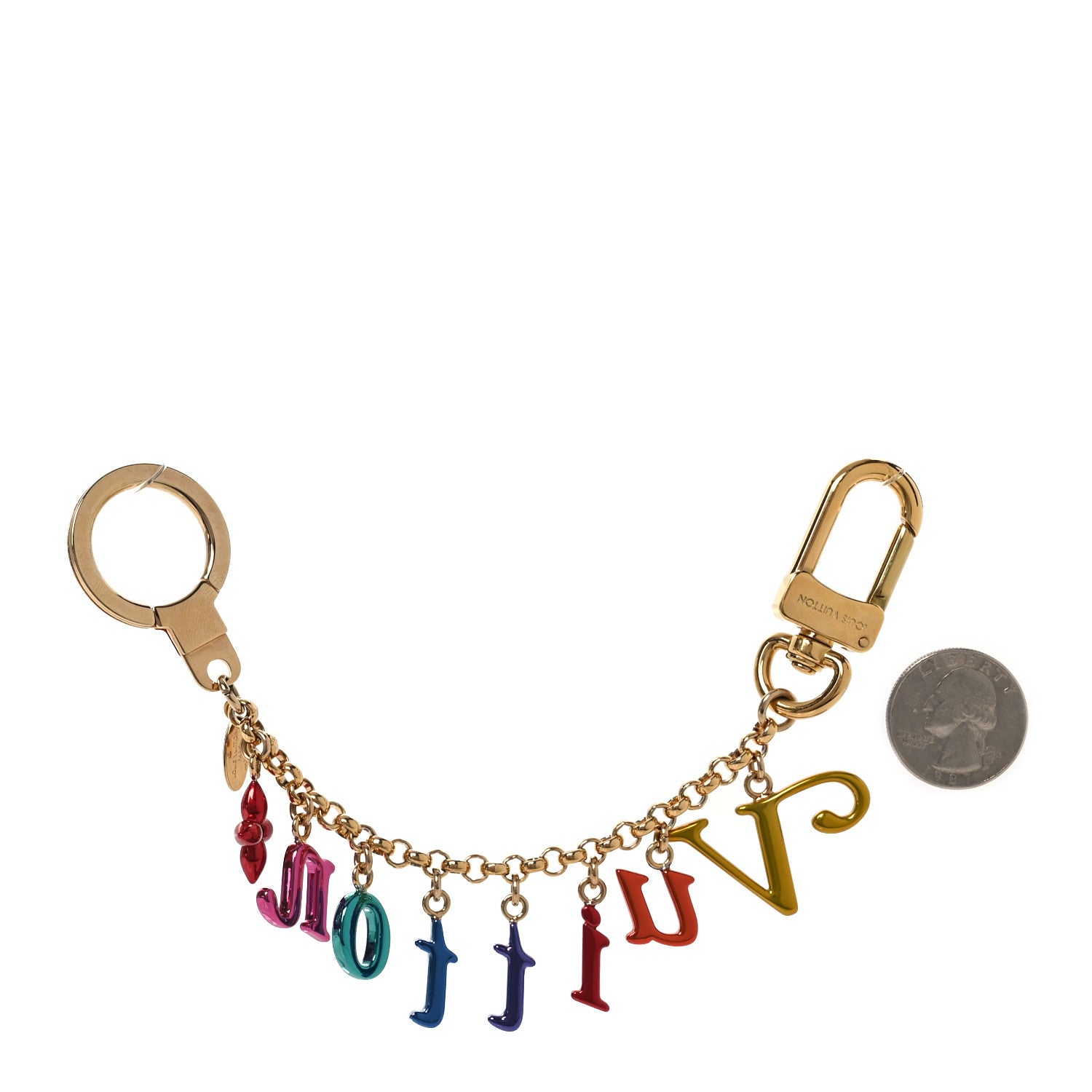 Louis Vuitton New Wave Key Chain Bag Charm Multicolor 2 of 4