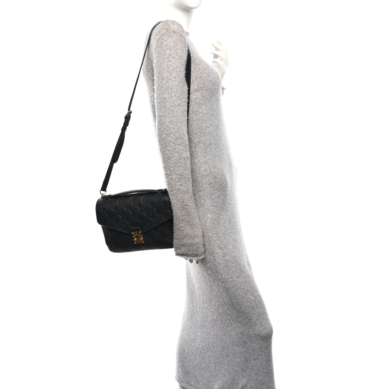 Louis Vuitton Empreinte Pochette Metis Black 2 of 13