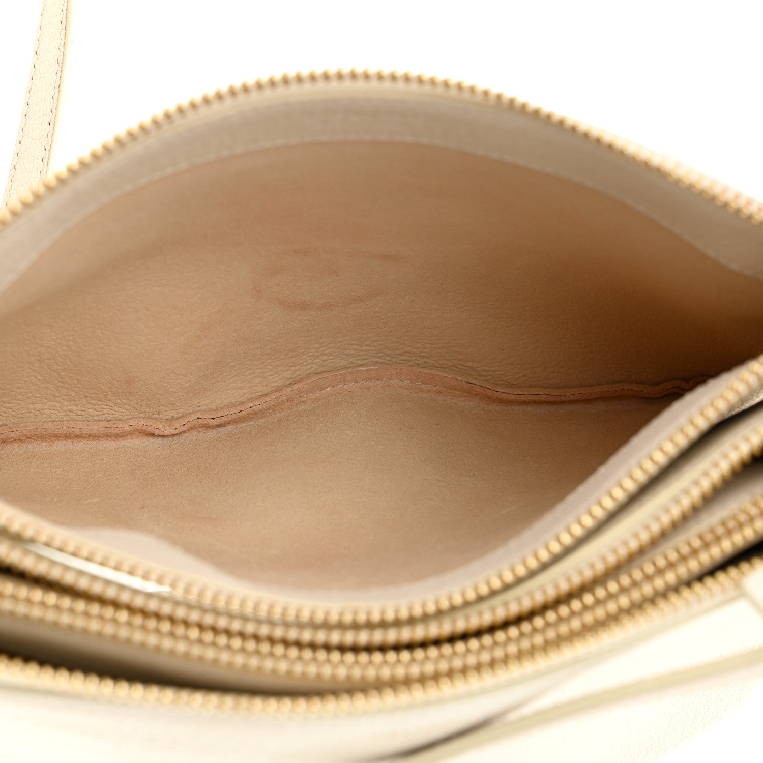 Celine Goatskin Small Trio Crossbody Bag White 7 of 13